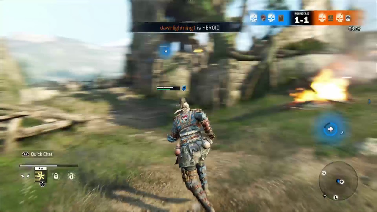 For Honor-4v4 Rep 5 Shinobi gameplay