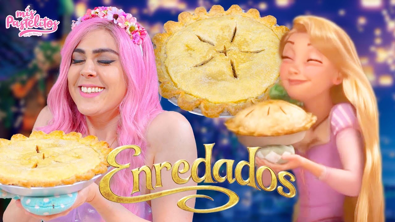 PAY DE RAPUNZEL EN LA VIDA REAL | MIS PASTELITOS