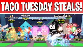 i stole brainrots over 1.9b/s during SAB taco tuesday using "beanie method" (feat. giveaway)