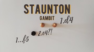Staunton Gambit · Chess Openings