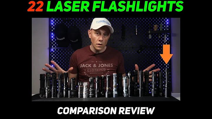 22 LEP Flashlights Showdown | the biggest LEP comparison on YouTube (4K) - small LEPs only-