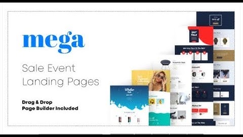Mega - Sale Event Landing Pages with Page Builder | Themeforest Templates