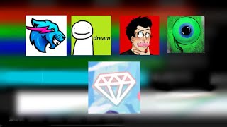 MrBeast Gaming Vs Dream Vs Markiplier Vs Jacksepticeye Vs DanTDM Sub History (2012-2023)