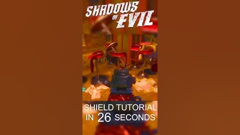 HOW TO BUILD THE SHIELD ON SHADOWS OF EVIL #Shorts #blackops3 #codzombiesshort #gaming #mw3