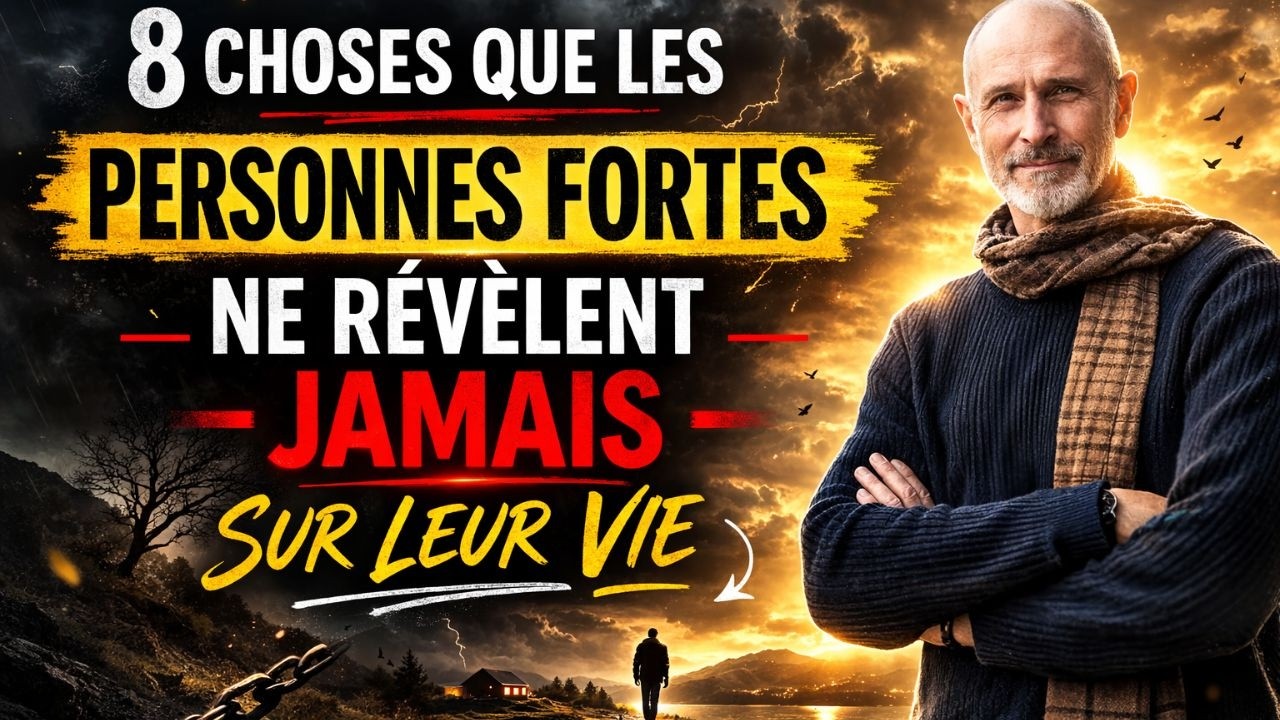 8 choses que les personnes fortes ne révèlent jamais sur leur vie