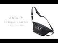 アニアリ AL ボディバッグ 01-07003 ANIARY Antique Leather Body Bag