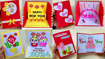 Cách Làm Thiệp Tết 3D | Làm Thiệp Tết Chúc Mừng Năm Mới