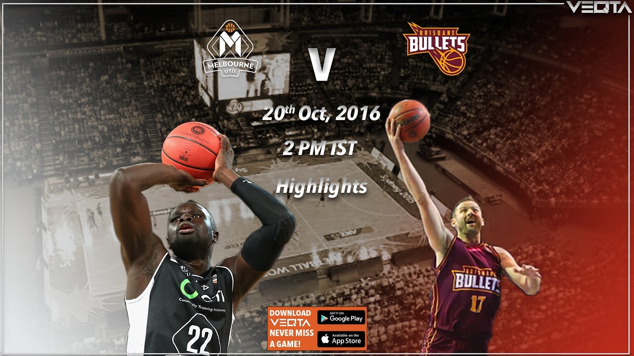 NBL Highlights Melbourne United V Brisbane Bullets National Basketball League YouTube NBL Highlights Melbourne United V Brisbane Bullets National Basketball League YouTube