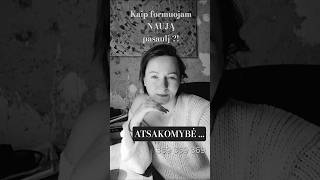KAIP FORMUOJAM NAUJĄ PASAULĮ, naują realybę. Atsakomybė.. #love #prabudimas #meilė  #newworld