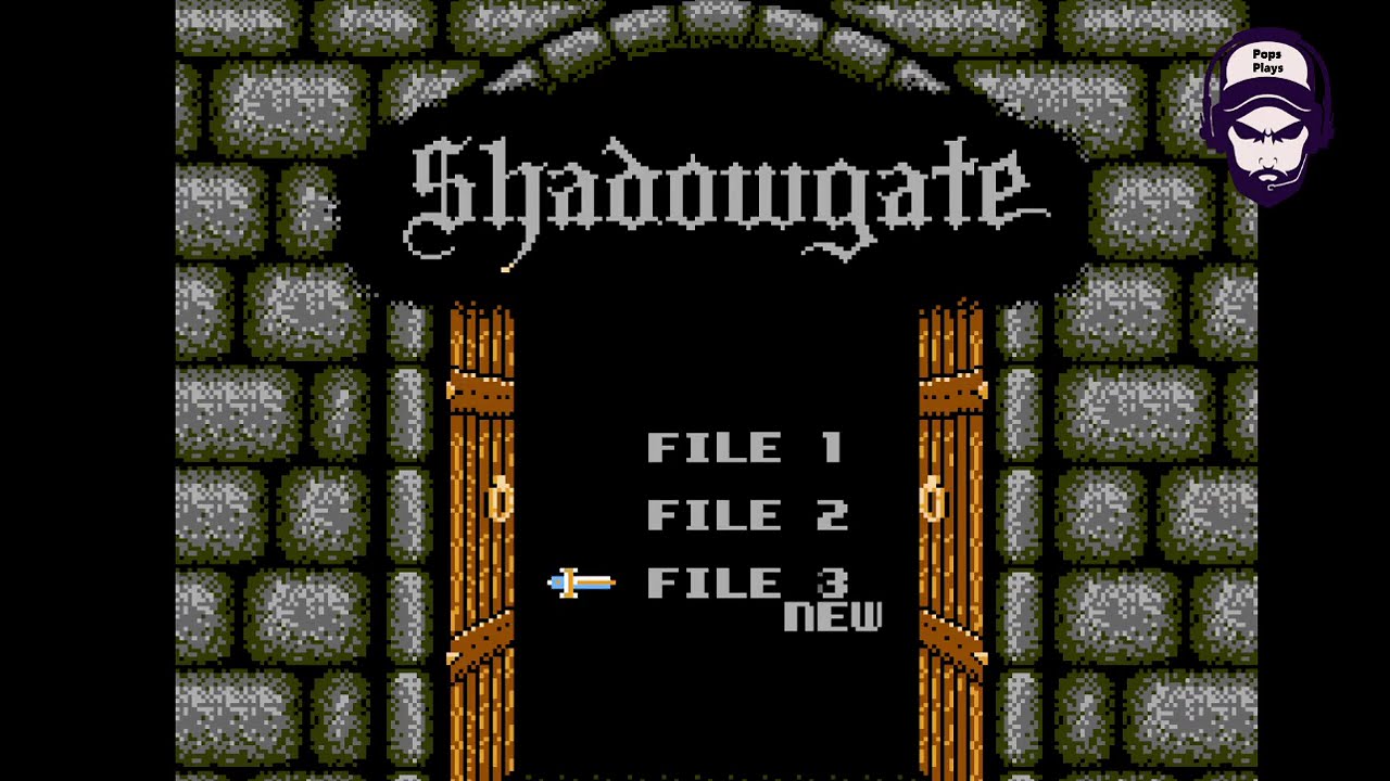 Shadow Gate. 1989. Playing Retro Games