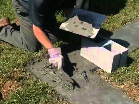 How to Build a Concrete Block Wall By Sakrete