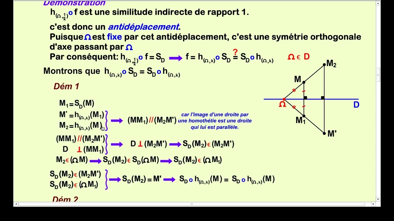 Similitudes Indirectes - Cours - Partie 2