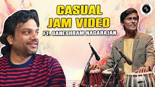 Casual jam video ft. Ganeshram Nagarajan! #MounamePaarvaiyaal #PooveSempoove