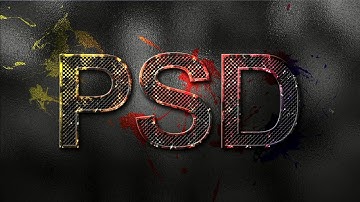 How to Make 3D Text in Photoshop CC - Photoshop Tutorial