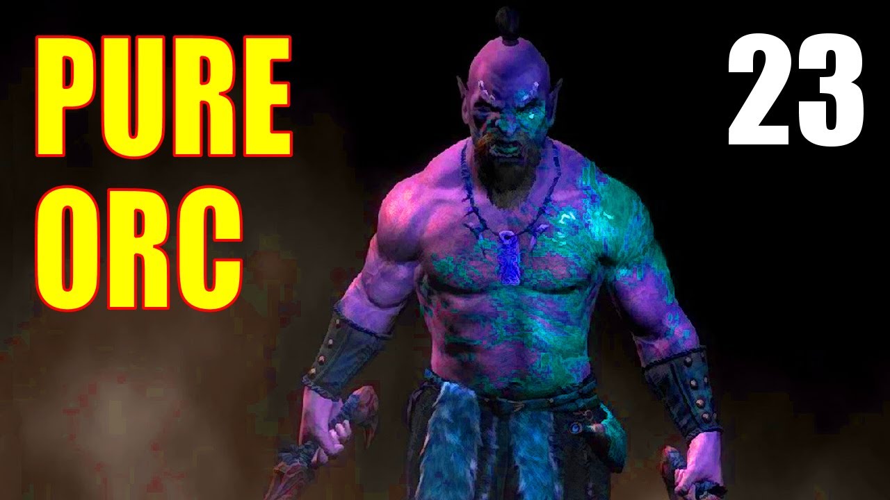 Skyrim HARDCORE PURE ORC BUILD Walkthrough - Part 23, The Hammer Falls on Fellhammer