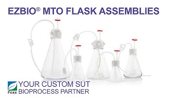 EZBio® MTO Flask Assembly | Foxx Life Sciences SUT Assemblies