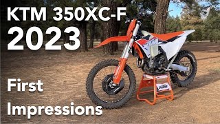2023 KTM 350XCF | First Impressions & Changes: 13 Good + 7 Bad Things