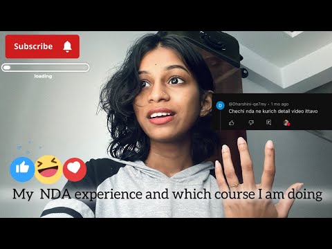 NDA experience and which course I am doing. 😉