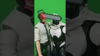 chainsaw man and moon knight asking for money #JGQuintel #regularshow #funnyvideos #stopmotion