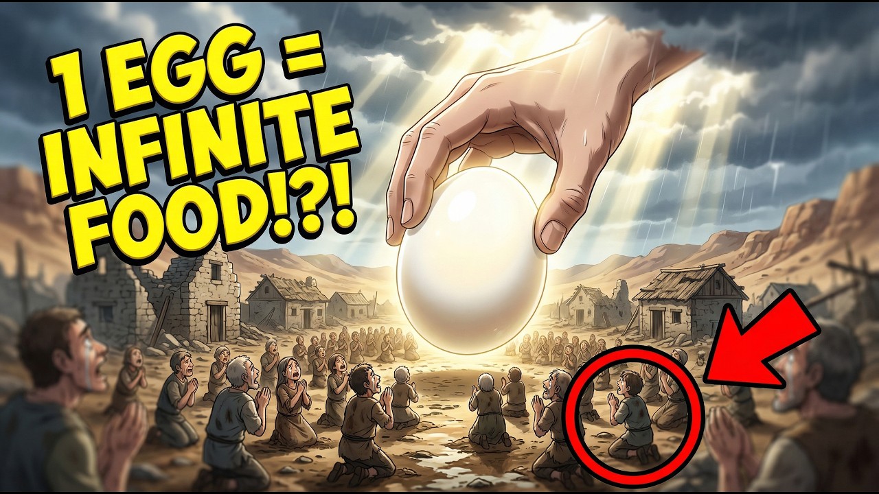 I Dropped 1 Egg & Fed 100 People for 5 Days! - Manhwa Recap