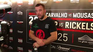 Post Fight Interview With Mike Shipman At Bellator 200