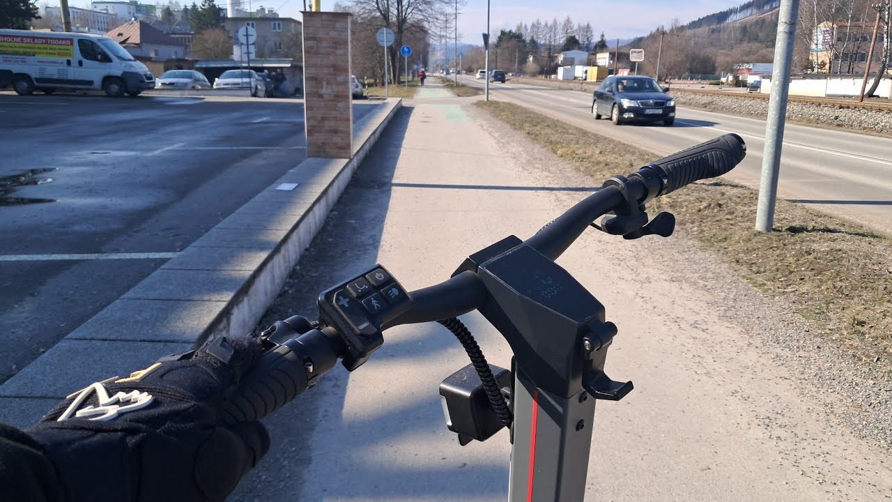 Jazda na kolobežke teren