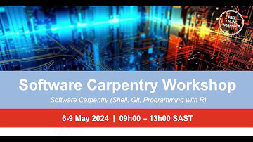 202405 Software Carpentry Workshop (Shell, Git, Programming with R) - Day 1