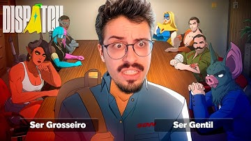 NOVO JOGO DE ESCOLHAS DE SUPER HERÓI! - Dispatch EP. 1 e 2