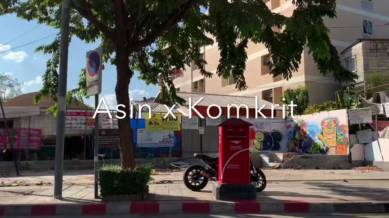Asin x Komkrit street art thailand