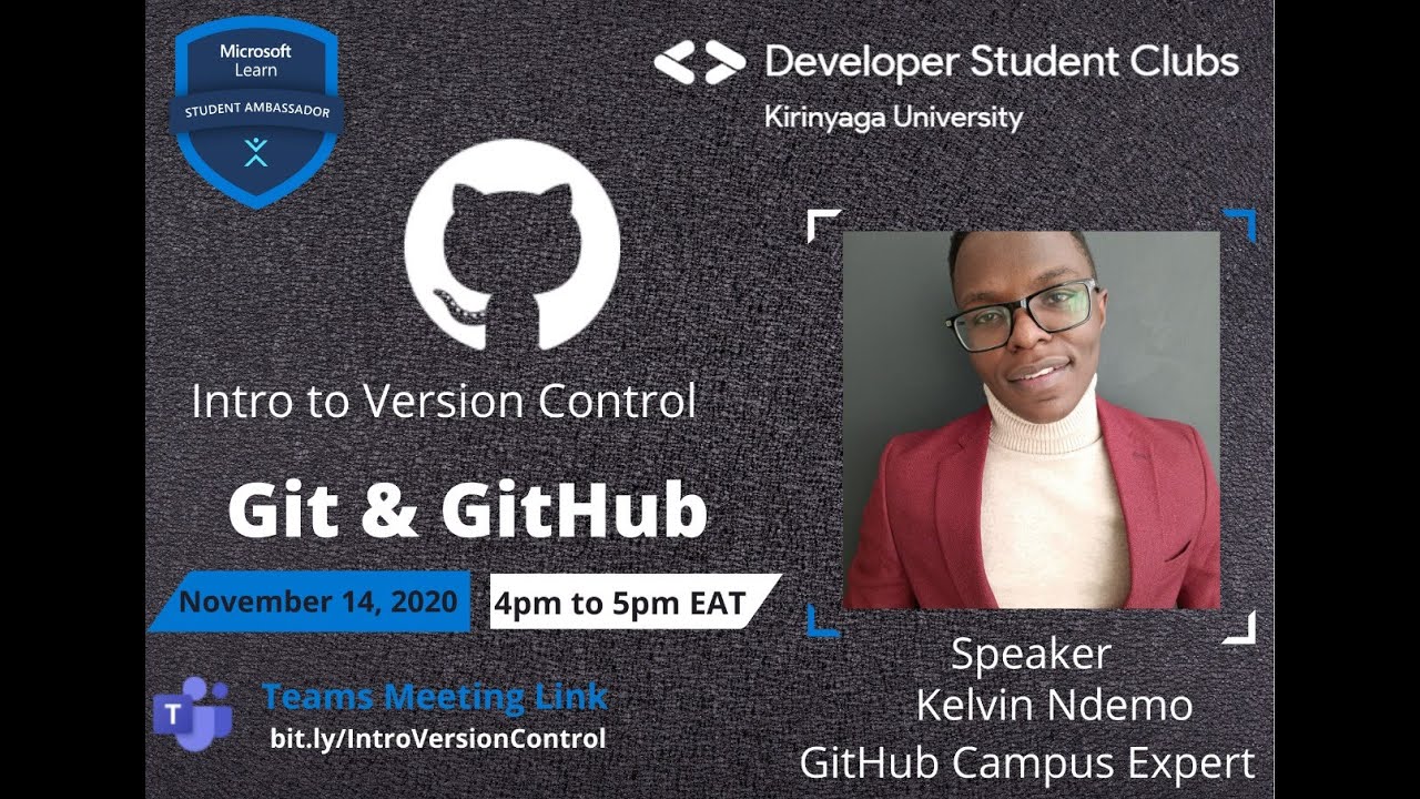 Intro To Version Control, Git And Github - YouTube