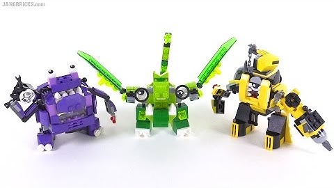 LEGO Mixels series 6 MAXes! Munchos, Glorp Corp, Weldos