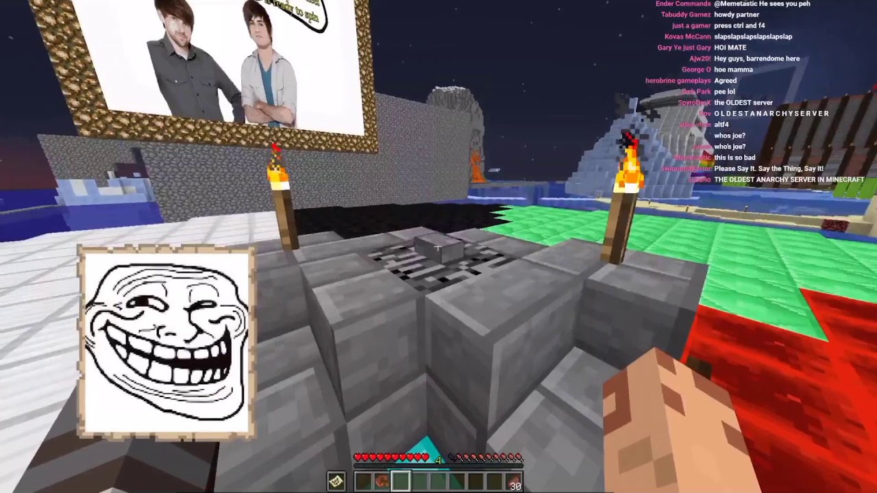 SMP, Double Popbob, FitMC, Minecraft, Minecraft stream, Meme.