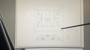 Unequal intersecting pitch roof with equal overhangs￼