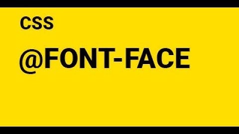 31 Css Font Face Rule in Hindi