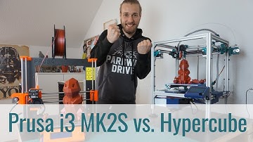 3D Printer Battle: Prusa i3 MKS2 vs. My Hypercube