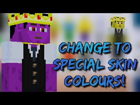How to CHANGE SKIN COLOUR to NEW SPECIAL COLOURS in MultiCraft!š - YouTube
