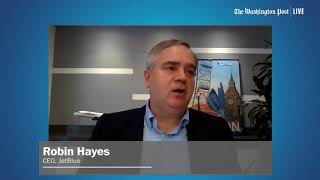 Should the federal government regulate airlines? JetBlue CEO weighs in.