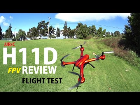 JJRC H11D FPV Camera Quadcopter Drone Review - Part 2 - [Flight Test]