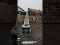 Continuous 50-Cubic Mph Conveyor Machine Automatically Pouring Concrete Foundations #machinery