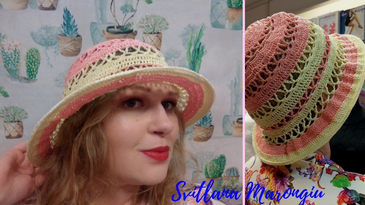 cappellino estivo uncinetto