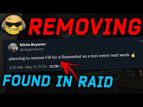 BSG Tests REMOVING Found In Raid // Escape from Tarkov News