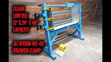 JLT #190B-M3-48 Heavy Duty Drawer Clamp – 12″ X 24″ X 48″