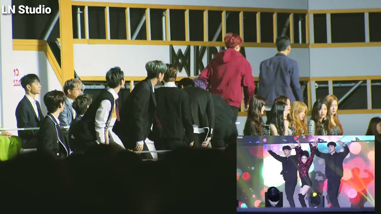 PENTAGON, (G)-IDLE - Reaction To Chung Ha Taki -Taki + RollerCoster @KPMA2018