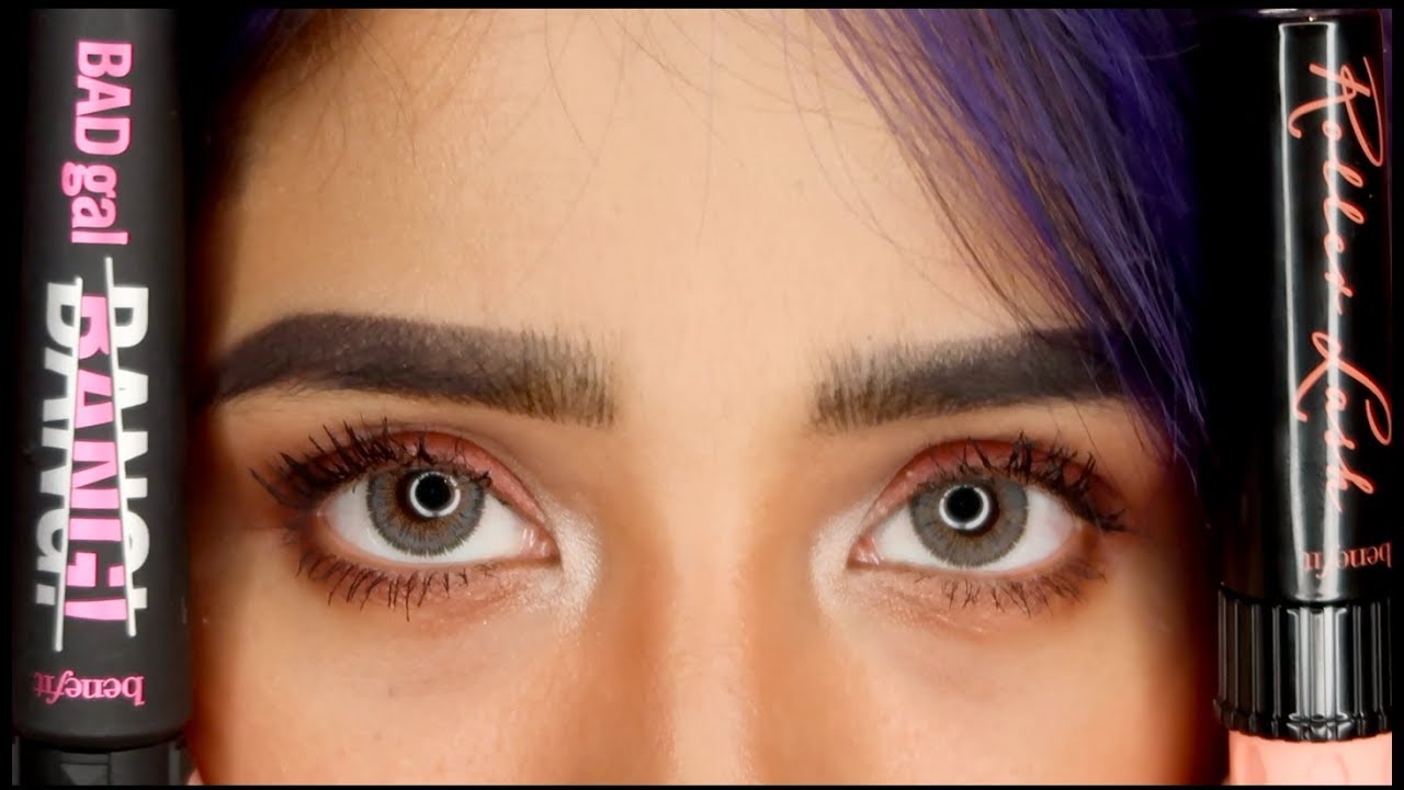 ROLLER LASH VS BADGAL BANG MASCARA | Benefit | Jessica Godinez