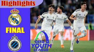 FINAL | Real Madrid vs Club Brugge Highlights & All Goals | UEFA Youth League | 21.4.2026