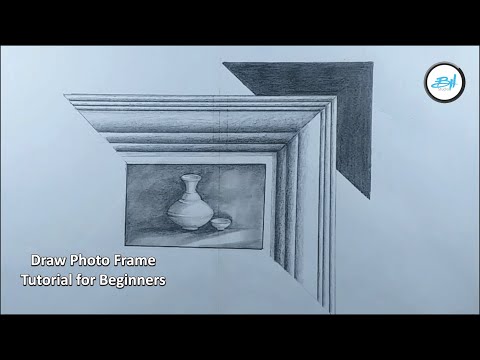 Video: How To Draw Beautiful Frames