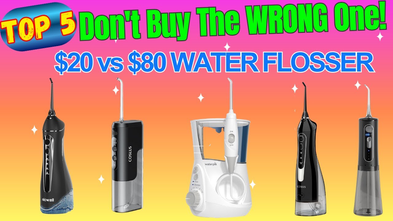 Top 5 Best Water Flossers 2025: An Oral Irrigator Review (Waterpik vs. COSLUS vs. Bitvae)