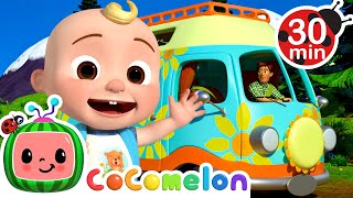 Wheels on the Camper Van | CoComelon | 🚌Wheels on the BUS Songs! | 🚌Nursery Rhymes for Kids