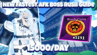 New Lazy Afk Fastest Boss Rush Coin In Sailor Piece Roblox