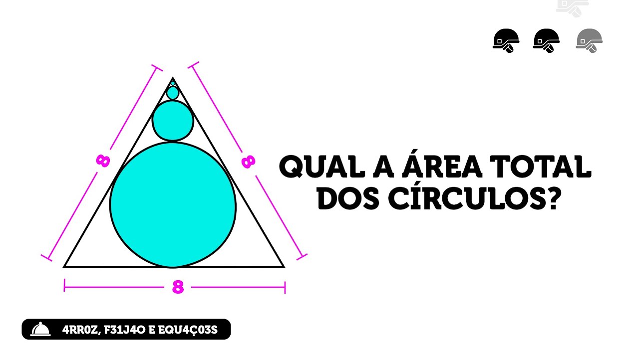 Questão Clássica em Stanford! Soma infinita de Áreas!